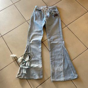 Martine Chambon "Dream catcher " Vintage Jeans